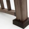 Ограждения Holzhof WoodStyle с тиснением "под дерево", венге (комплект в коробке)	