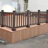Ограждения Holzhof WoodStyle с тиснением "под дерево", венге (комплект в коробке)	