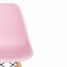 Стул CINDY (EAMES) (mod. 001) / 1 шт. в упаковке дерево бук/металл/сиденье пластик, 51x46x82.5см, светло-розовый/light pink светло-розовый/light pink дерево бук/металл/сиденье пластик
