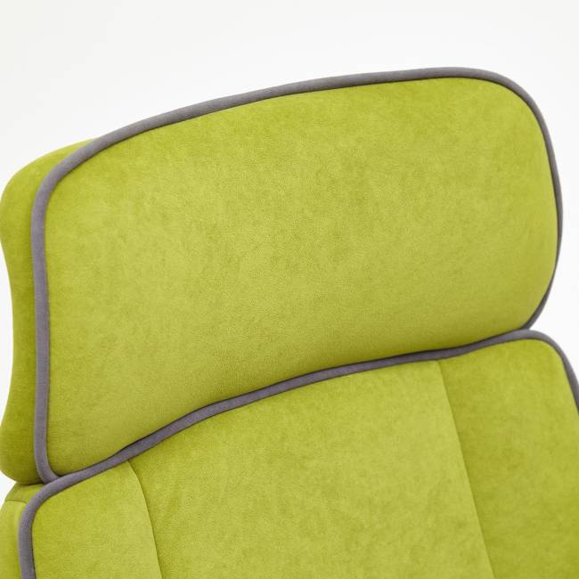 Кресло Шарм/Charm флок , олива, 23 зеленый флок