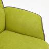 Кресло Шарм/Charm флок , олива, 23 зеленый флок