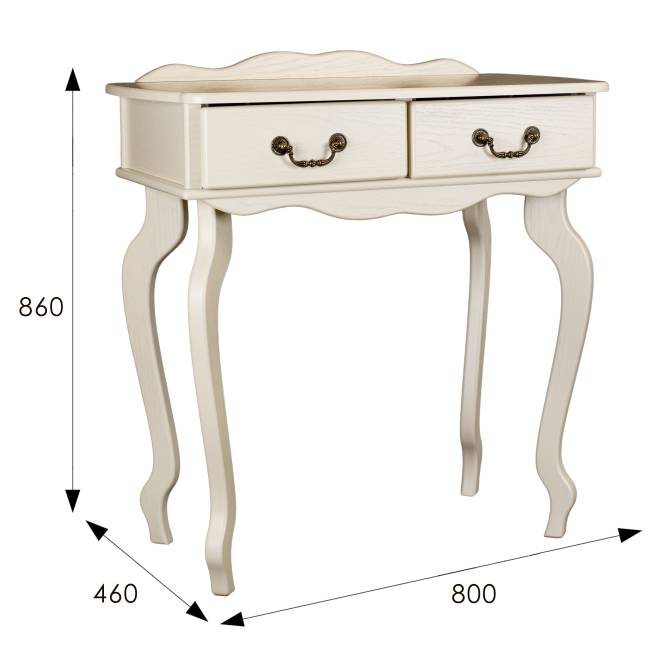 Консоль Берже 21 слоновая кость