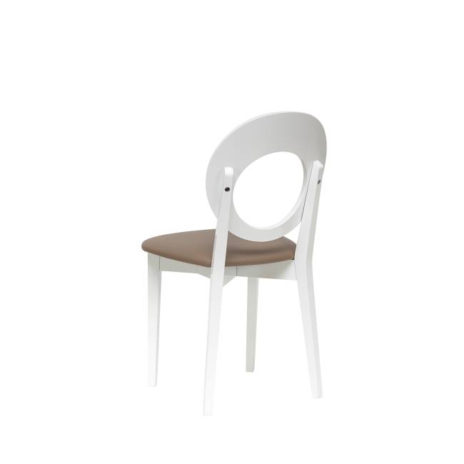 Стул Leset Хьюстон сборный Белый Шоколад Белый
