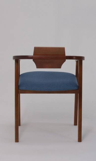 Стул-кресло Челси ПМ орех синий