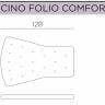 Подушка для кресла Folio зеленый 1280х820х70 мм