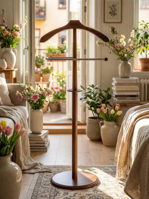 Вешалка костюмная В 25Н средне-коричневый