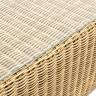 "Боно" лаунж-зона из искусственного ротанга, цвет соломенный