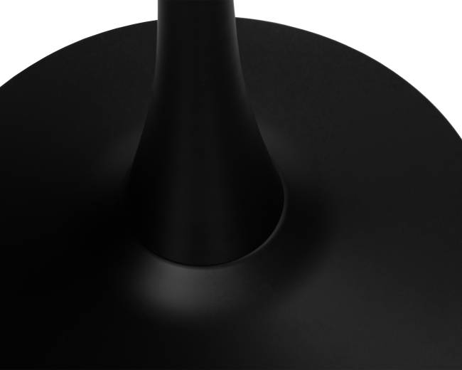 Стол барный MIA BAR, черная столешница, черное основание