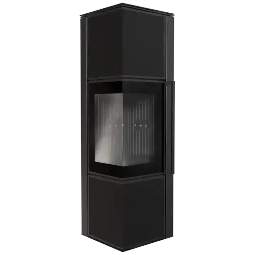 Печь Kratki PRO TORA/M 8 кВт Nero Assoluto