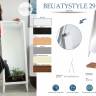 Зеркало напольное BeautyStyle 29 средне-коричневый 131 см х 47,1 см
