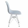 Стул CINDY IRON CHAIR (EAMES) (mod. 002) металл, пластик, 51x46x82,5, серый (Комплект из 4 шт.)