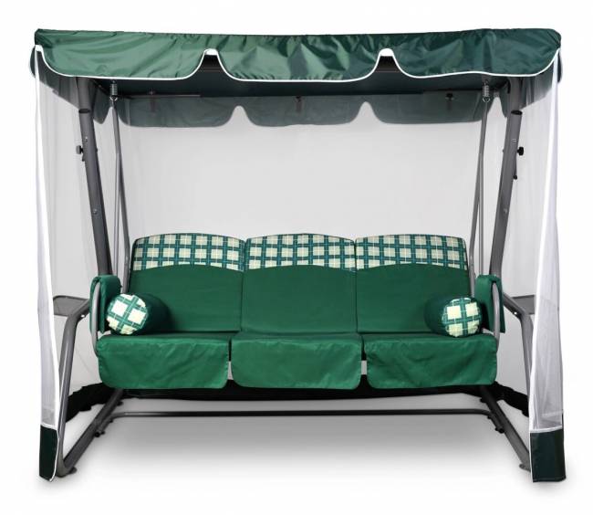 Тент-крыша + москитная сетка 76-е 244х142х170, зеленый