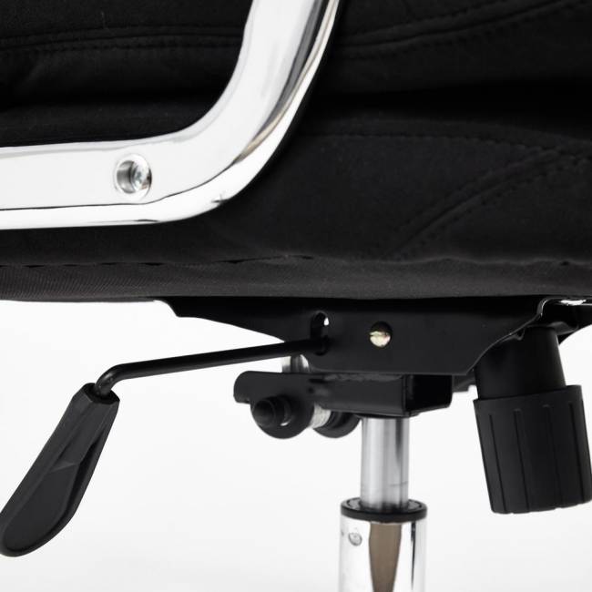 Кресло Софти Люкс/Softy Lux флок , черный, 35 черный флок