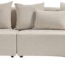 Диван модульный с подушками Cosy Modular конопляный 3600х1100х740 мм
