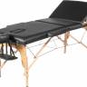 Массажный стол Calmer Bamboo Three 70 (черный)