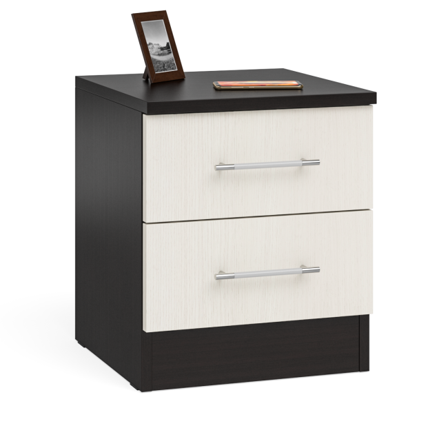 Кровать 1600 с тумбой Фиеста цвет венге/дуб лоредо