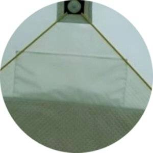 Палатка зимняя куб СЛЕДОПЫТ Premium 1,8х1,8 м, 3-х местная, 3 слоя, цв. белый/олива Палатка зимняя куб СЛЕДОПЫТ Premium 1,8х1,8 м, 3-х местная, 3 слоя, цв. белый/олива