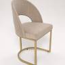 Стул Oscar Beige Romb / Gold