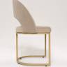 Стул Oscar Beige Romb / Gold