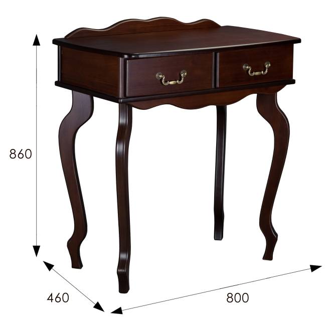 Консоль Берже 21 темно-коричневый