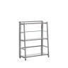 Стеллаж раскладной Leset Пако 800 трапеция Серый Стеллаж раскладной Leset Пако 800 трапеция Серый