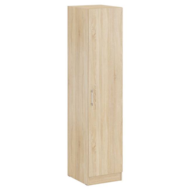 Двуспальная кровать с ящиками 1600 с пеналом Стандарт цвет дуб сонома