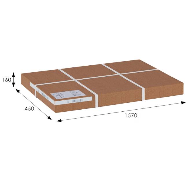 ТВ-тумба Джульетта-2 молочный дуб Л