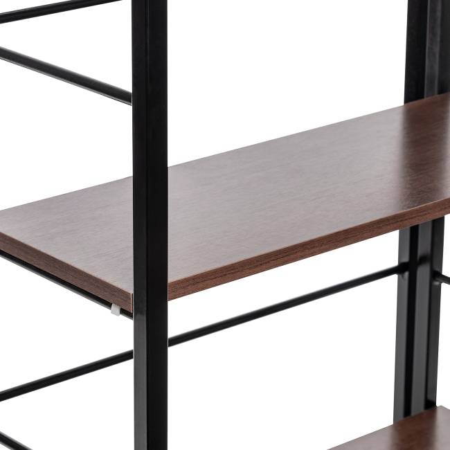 Стеллаж раскладной Leset Пако 1200 Чёрный