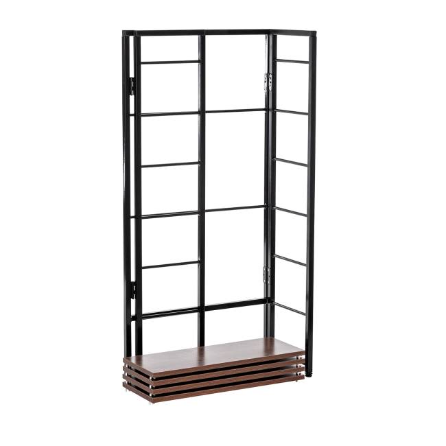 Стеллаж раскладной Leset Пако 1200 Чёрный