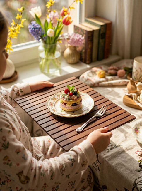 Накладка на диван П 7 средне-коричневый