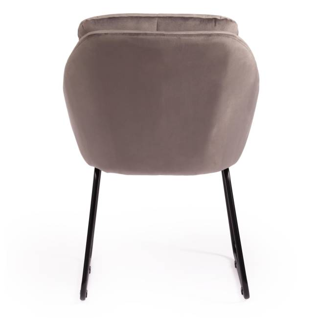 Кресло STAR (mod. CY-1919) вельвет/металл, 68 х 60 х 88 см , серый (HLR 24)/черный (Комплект из 2 шт.) серый (HLR 24)/черный вельвет/металл Кресло STAR (mod. CY-1919) вельвет/металл, 68 х 60 х 88 см , серый (HLR 24)/черный (Комплект из 2 шт.) серый (HLR 24)/черный вельвет/металл