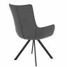Стул DikLine 289 поворотный E31 серый, ножки черные