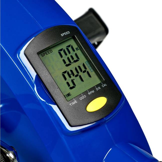 Мини велотренажер синий с рукояткой, Bradex Мини велотренажер синий с рукояткой, Bradex