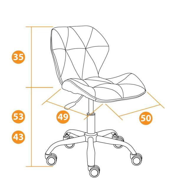 Кресло Selfi/Селфи флок , коричневый, 6 коричневый флок
