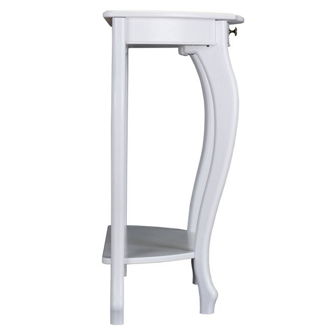 Консоль Элегант молочный дуб Л