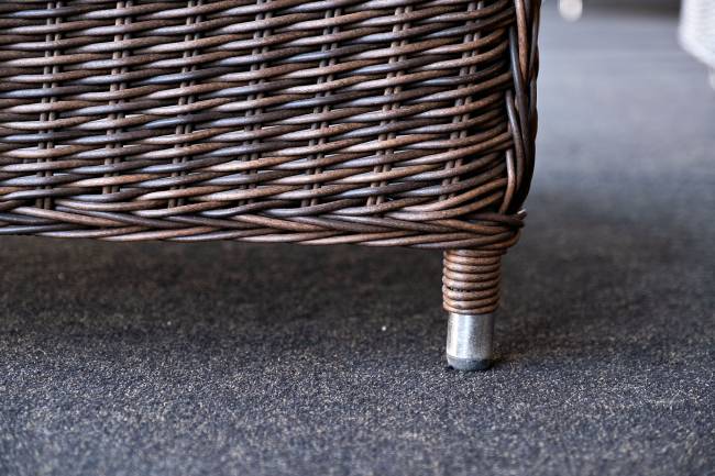 "Кон Панна" кресло из искусственного ротанга, цвет коричневый "Кон Панна" кресло из искусственного ротанга, цвет коричневый