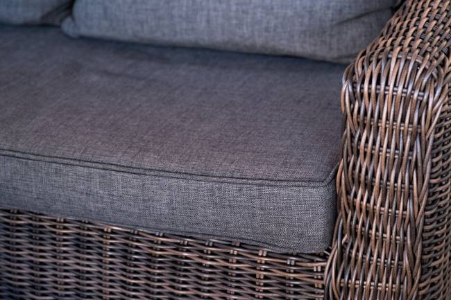 "Кон Панна" кресло из искусственного ротанга, цвет коричневый "Кон Панна" кресло из искусственного ротанга, цвет коричневый