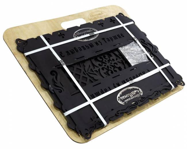 Мангал разборный "Медведь", сталь AISI304, 3мм Мангал разборный "Медведь", сталь AISI304, 3мм