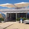 Зонт профессиональный телескопический 5х5 м Capri Starwhite белый, белый 5000х5000 мм