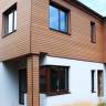 Фасадная панель из ДПК HOLZHOF, 165*15*3000 мм, слоновая кость
