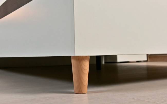 Кровать Муссон 11.41 цвет белый/дуб эндгрейн элегантный Кровать Муссон 11.41 цвет белый/дуб эндгрейн элегантный