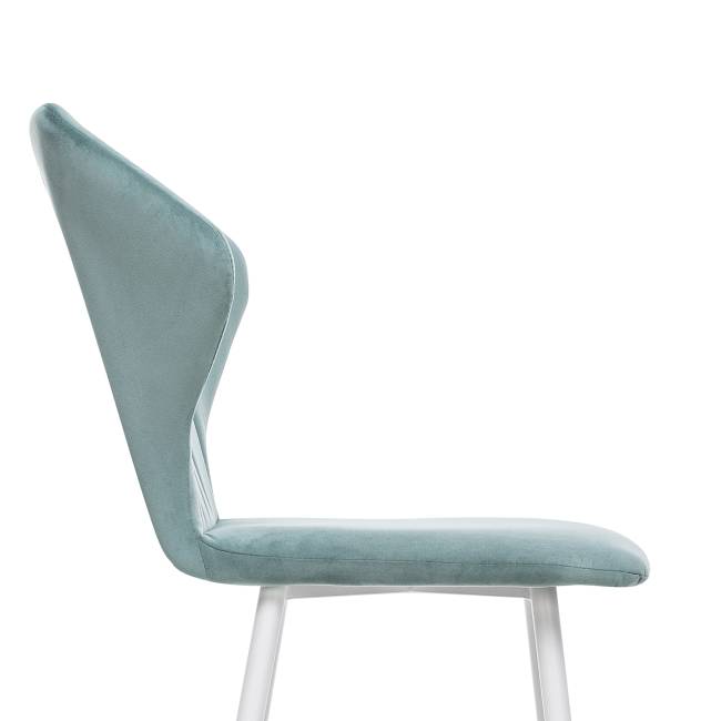 Стул Leset Гувер полоса Ultra Mint Белый