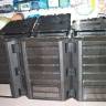 Компостер садовый 1200 л MODULE IKSM1200C черный