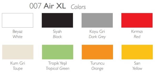 Кресло пластиковое Air XL красный 570х600х810 мм Кресло пластиковое Air XL красный 570х600х810 мм