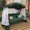 Матрас для садовых качелей МАЛИБУ, зелёный, 170 см