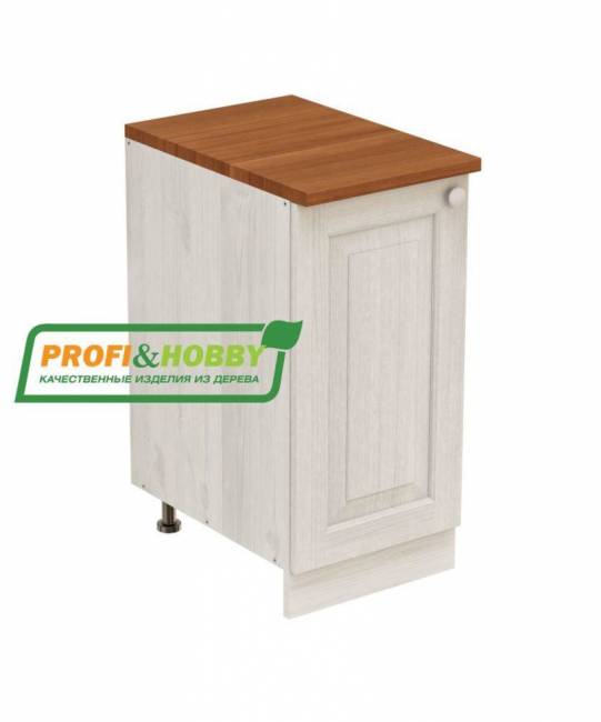 Тумба 1 дверь 400 х 560 х 720 сосна, без покраски