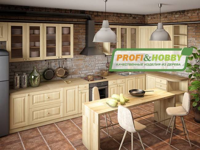 Тумба 1 дверь 400 х 560 х 720 сосна, без покраски