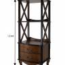 Этажерка Джульетта 2 уровня, орех Л