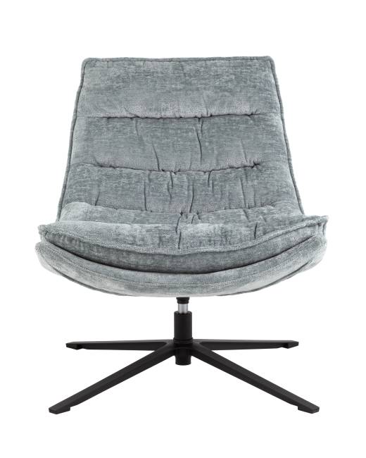 Кресло лаунж Lazy серый