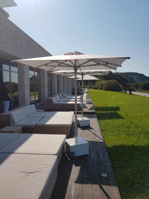 Зонт пляжный профессиональный 2.2х2.2 м Picasso 2200х2200 мм